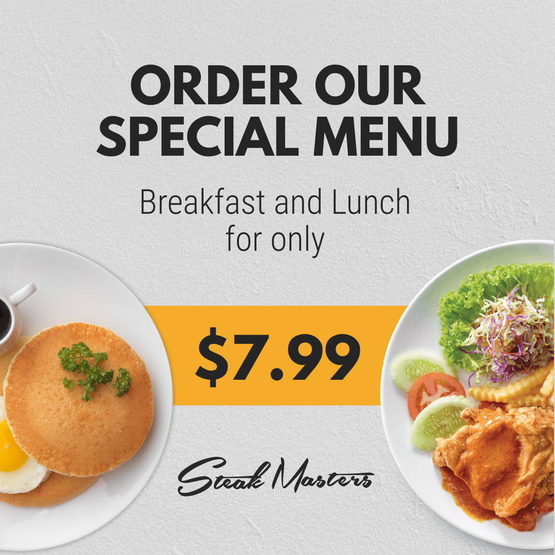 Special Menu Breakfast and Lunch 1080x1080 template