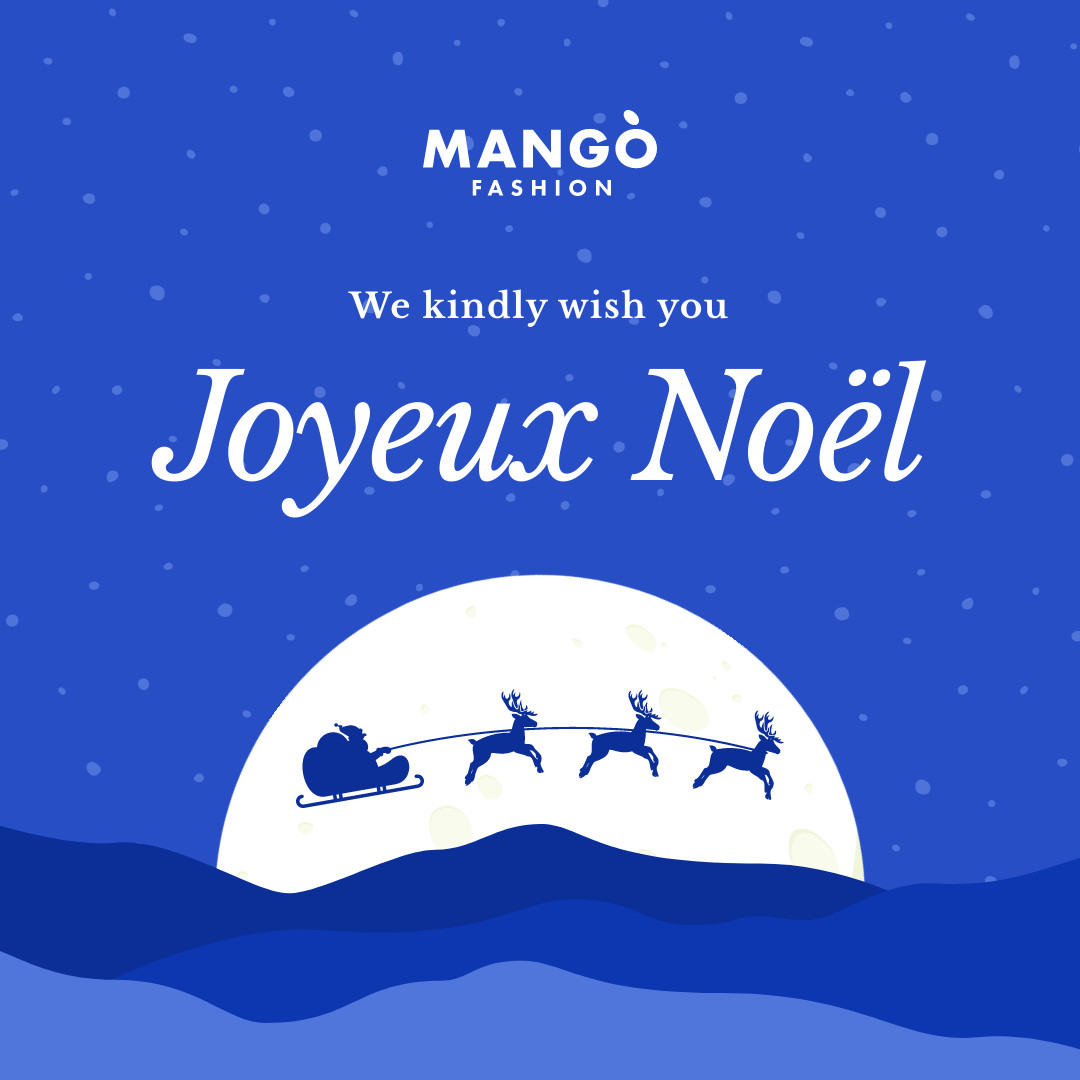 Joyeux Noel Christmas Wish 1080x1080 template