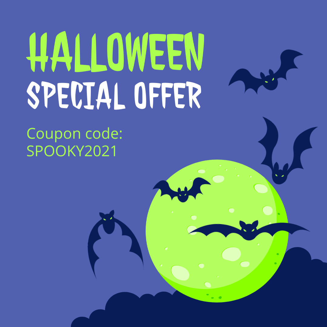 Halloween Special Offer 1080x1080 template