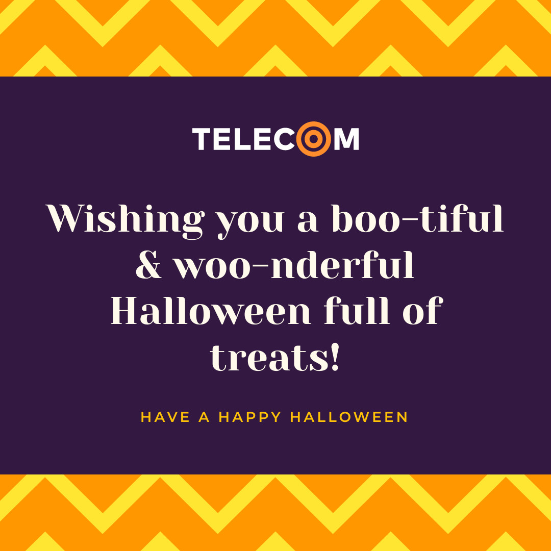 Telecom Bootiful and Woonderful Halloween 1080x1080 template