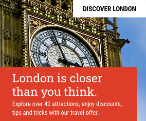 London is Closer Than You Think 300x250 template