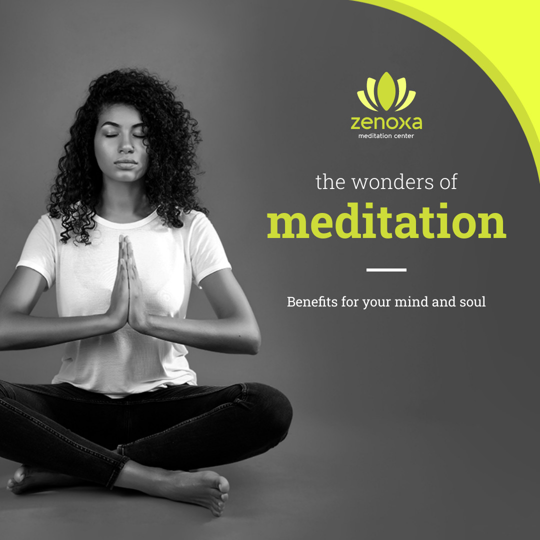 Meditation Ad Template 1080x1080 template