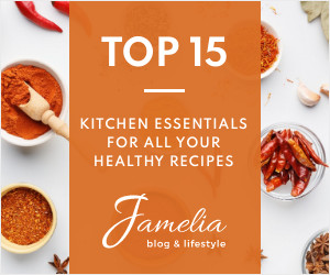 Kitchen Essentials for Healthy Recipes 300x250 template