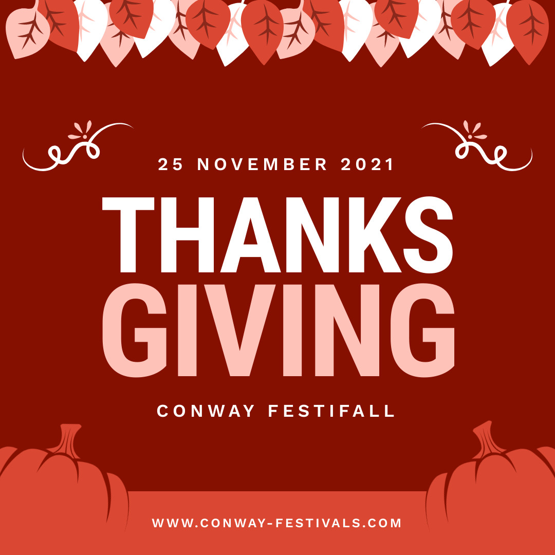 Thanksgiving Conway FestiFall 1080x1080 template