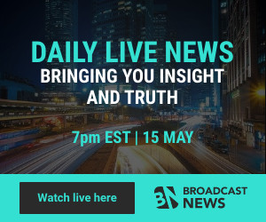 Daily Live Broadcast News 300x250 template