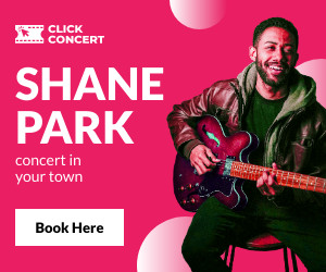 Book Solo Concert in Your Town 300x250 template