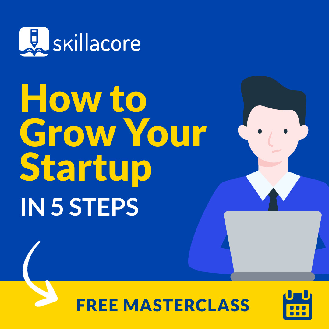 How to Grow Your Startup 1080x1080 template