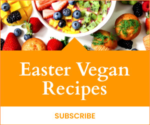 Easter Vegan Recipes 300x250 template