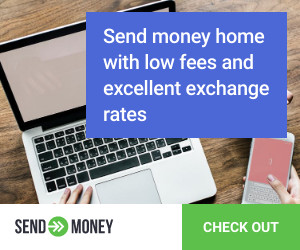 Send Money With Low Fees 300x250 template