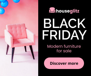Black Friday Modern Pink Furniture Sale 300x250 template