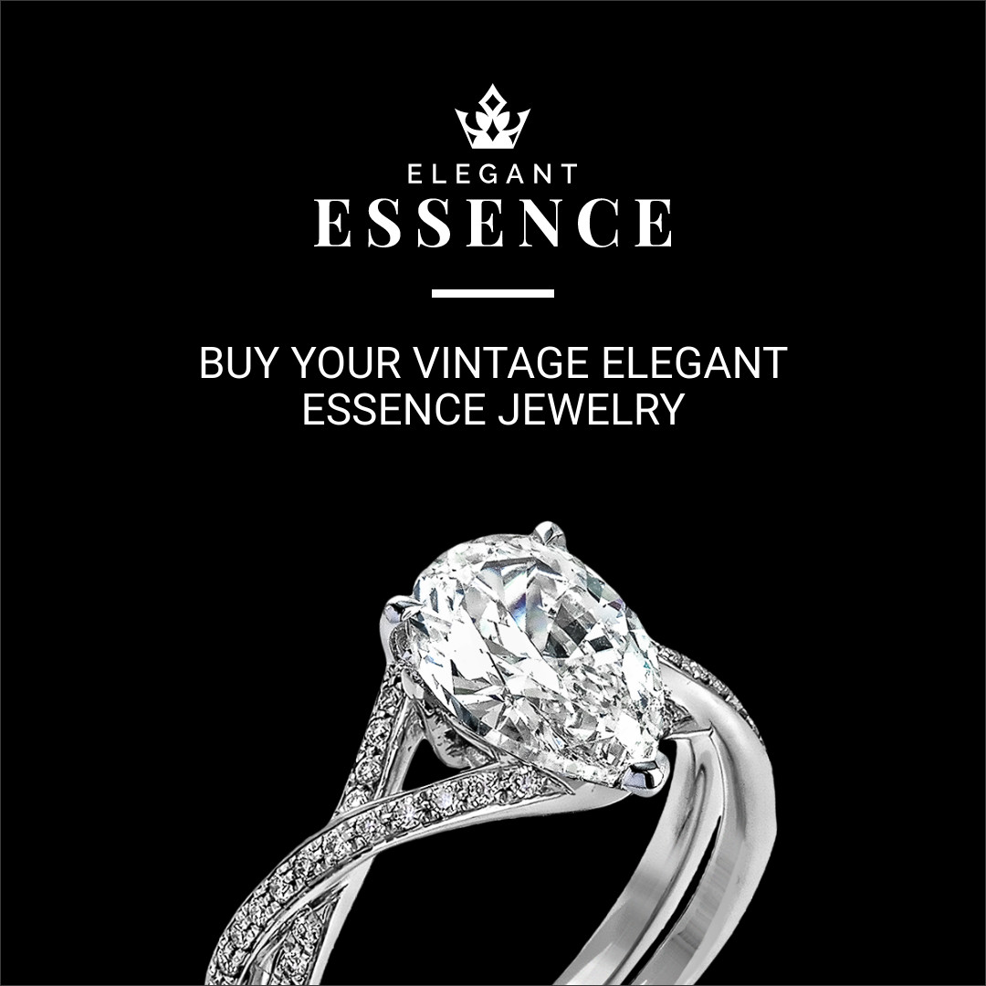 Vintage Diamond Ring Jewelry 1080x1080 template