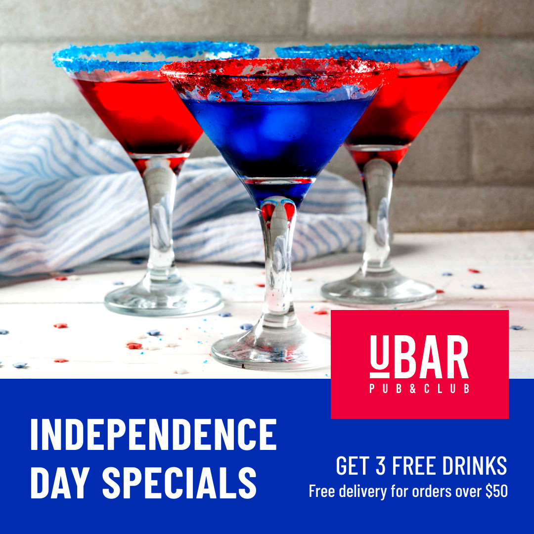 Independence Day Drink Specials 1080x1080 template