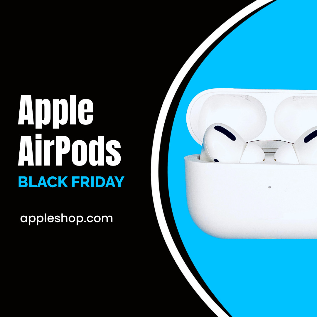 Apple AirPods Black Friday 1080x1080 template