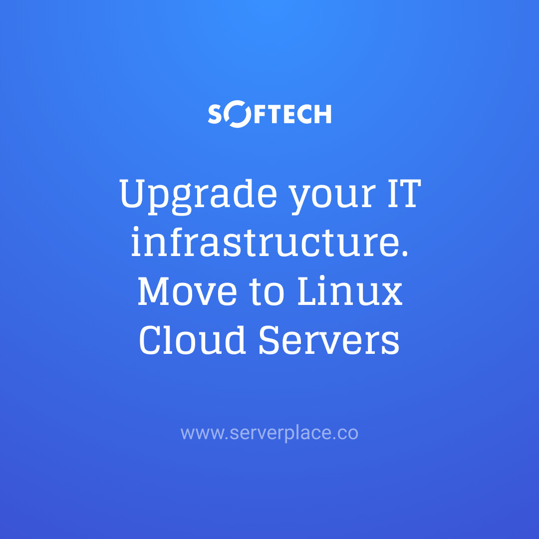 Move to Linux Cloud Servers 1080x1080 template