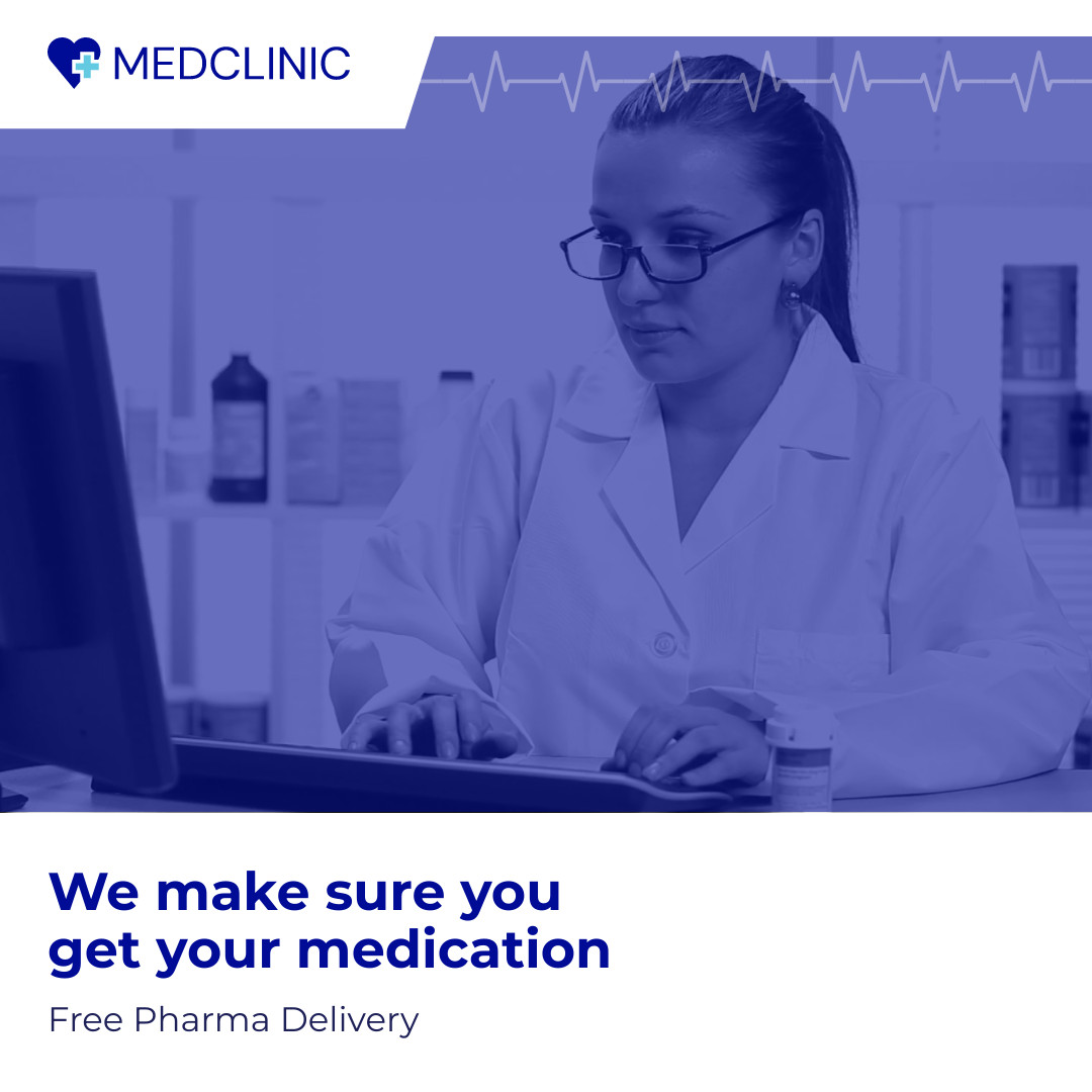 Mediclinic Pharma Medication Delivery Video 1080x1080 template