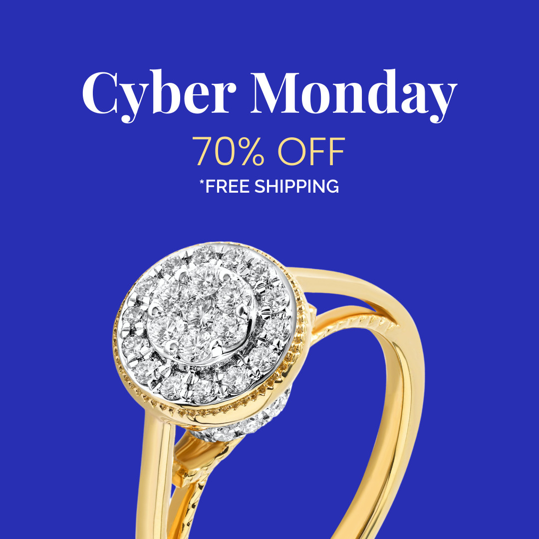Cyber Monday Engagement Ring Deals 1080x1080 template