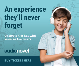 Kids Day Online Musical 300x250 template