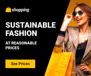 Earth Day Sustainable Fashion 300x250 template