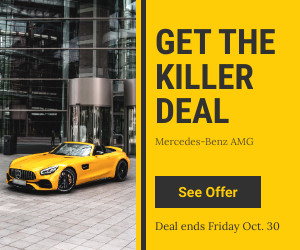 Mercedes Auto Black Friday Deal 300x250 template