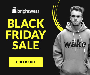 Hoodie Black Friday Yellow Sale 300x250 template