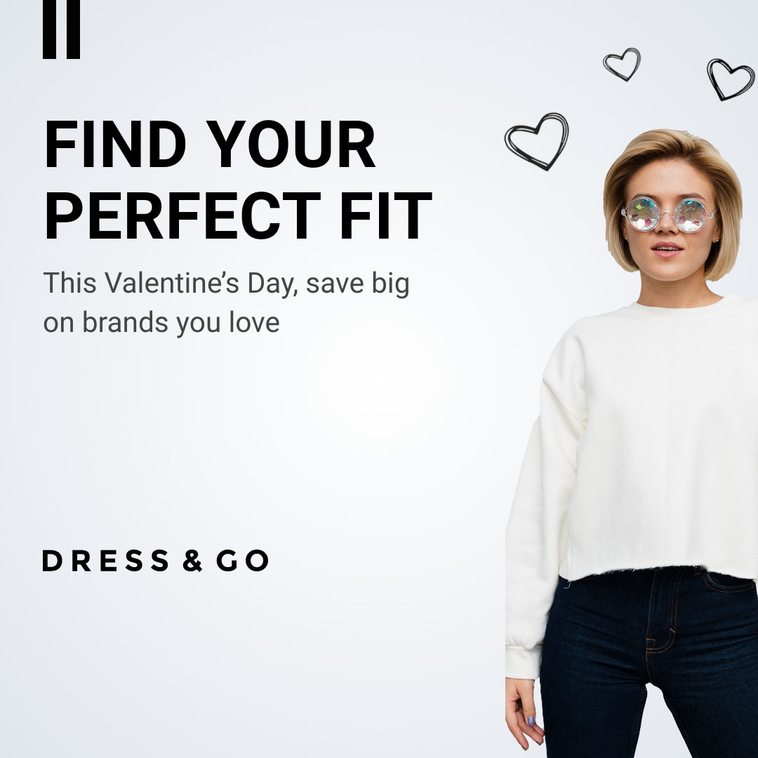Valentine's Day Perfect Fit 1080x1080 template