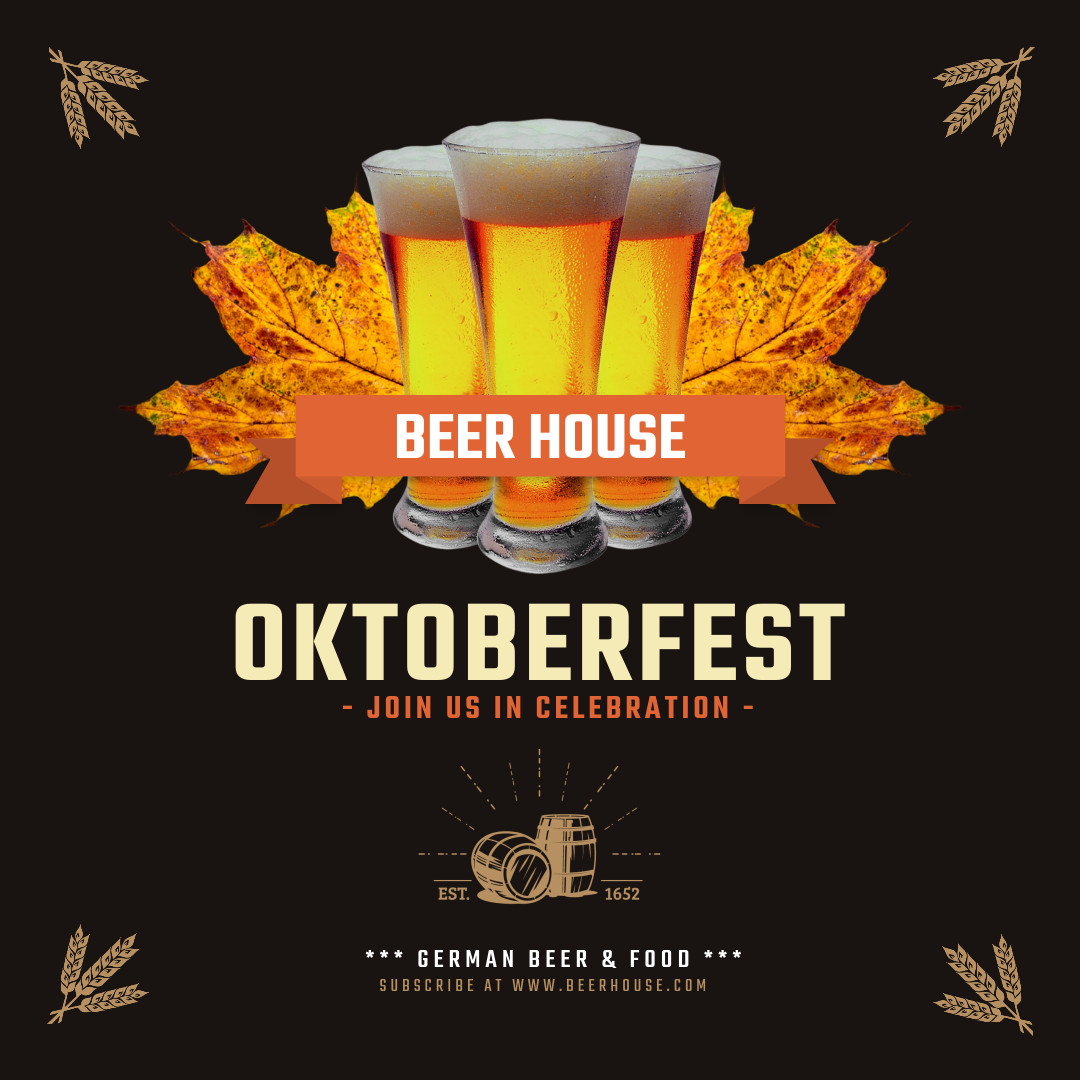 Oktoberfest 1080x1080 template