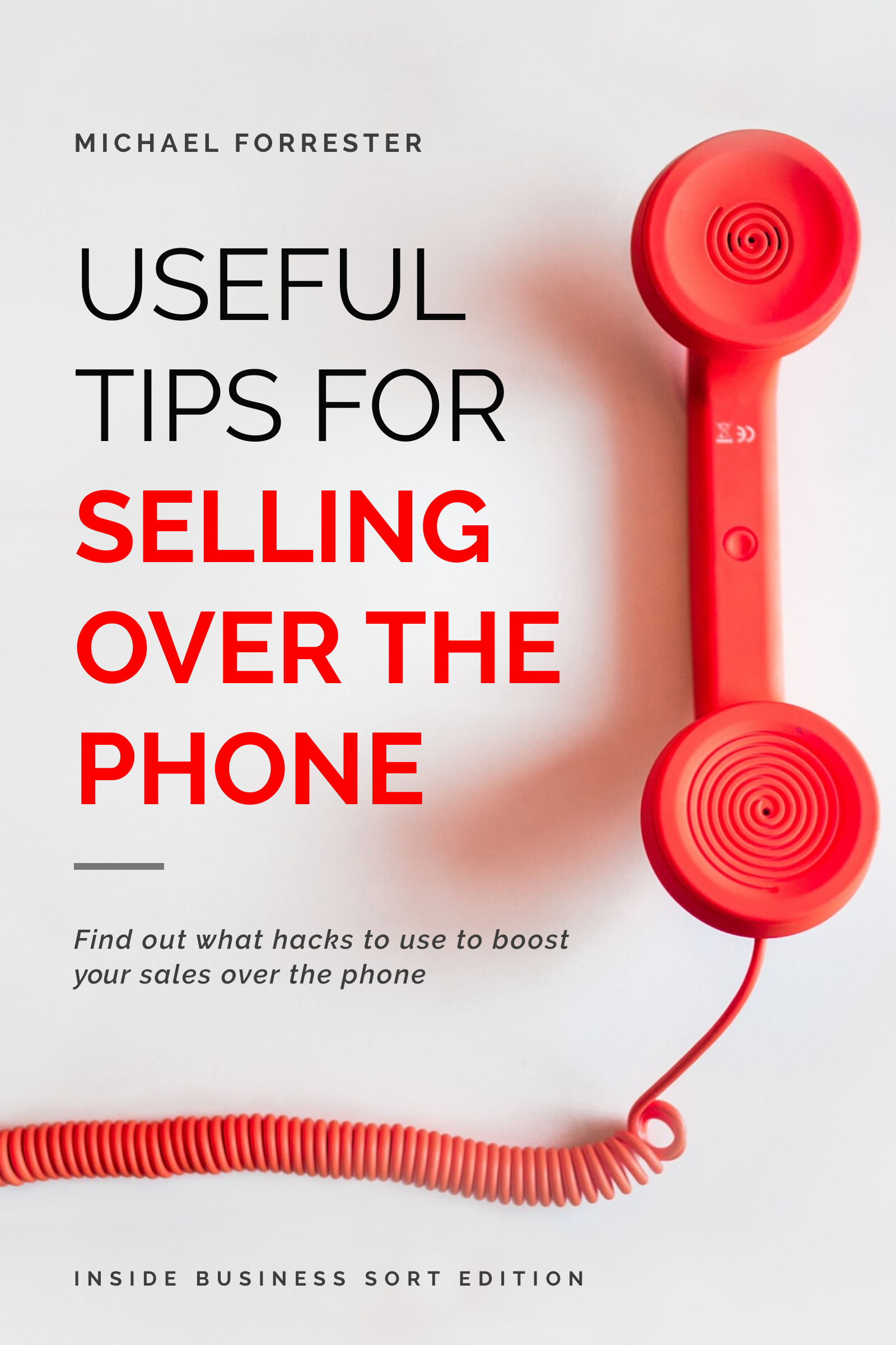 Useful Tips for Phone Selling – Book Cover Template 1600x2400 template