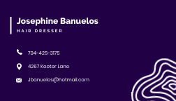 Hairnetick Hair Salon Business – Card Template 252x144 template