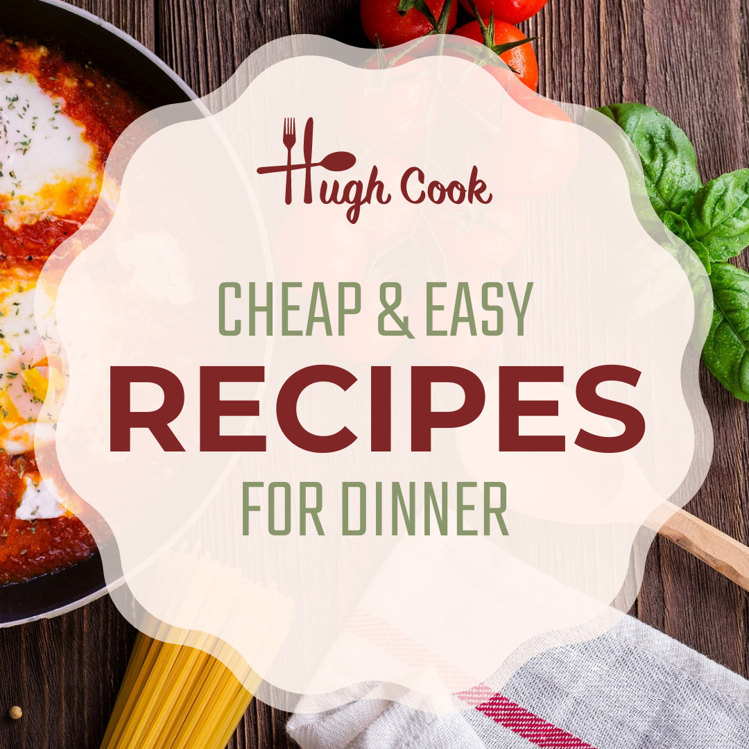 Cheap and Easy Dinner Recipes 1080x1080 template