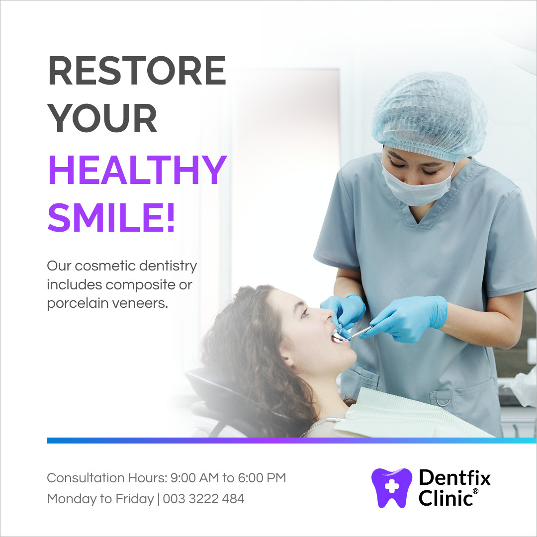 Restore Your Smile Cosmetic Dentistry 1080x1080 template