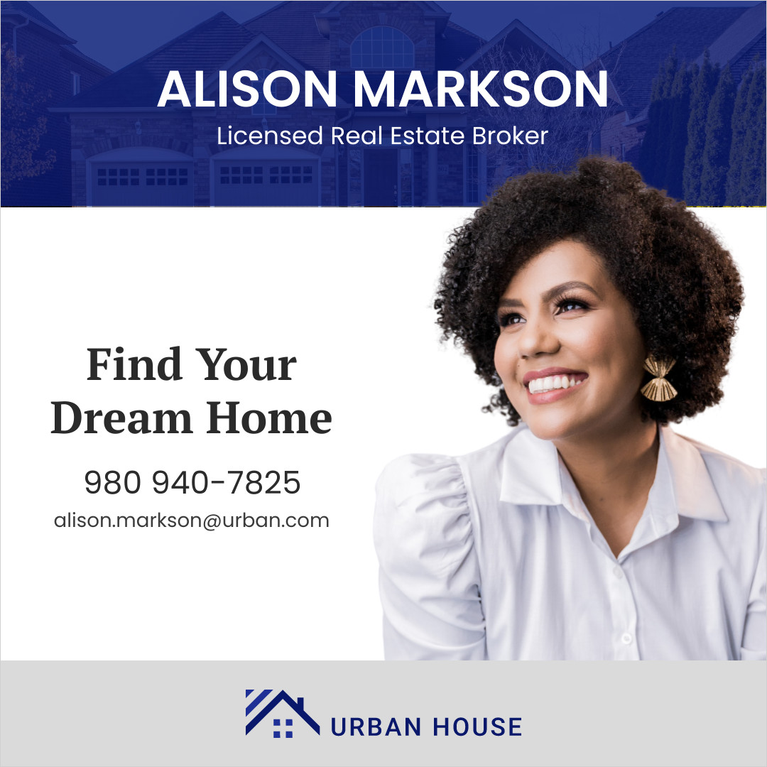 Find Dream Home Real Estate Broker 1080x1080 template