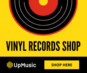 Vinyl Records Music Shop  300x250 template