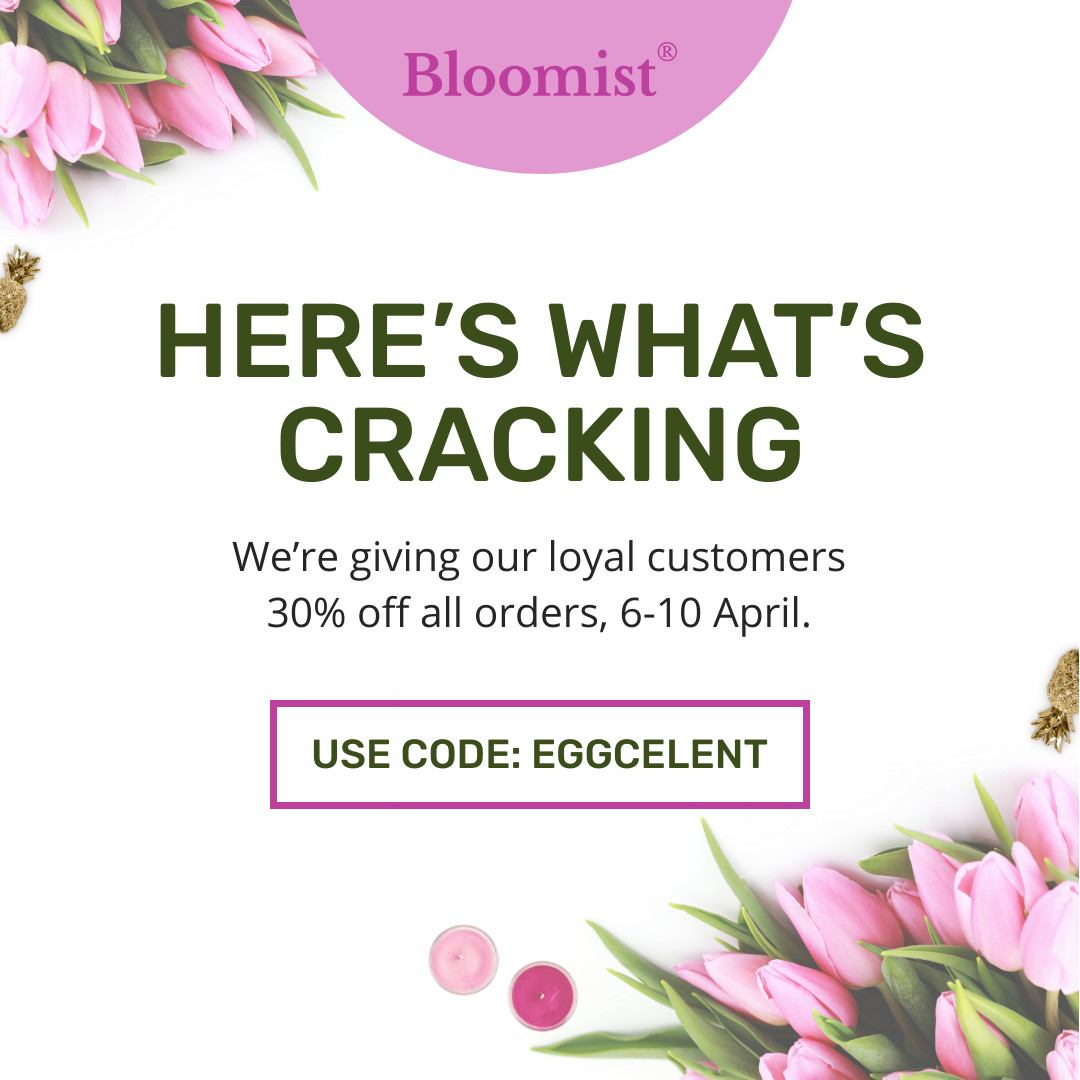 Easter Cracking Pink Offer 1080x1080 template