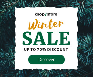 Christmas Pine Winter Sale 300x250 template