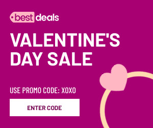 Valentine's Day Sale XOXO 300x250 template