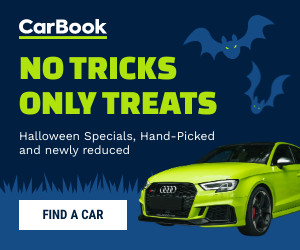 Halloween No Tricks Car Deals  300x250 template