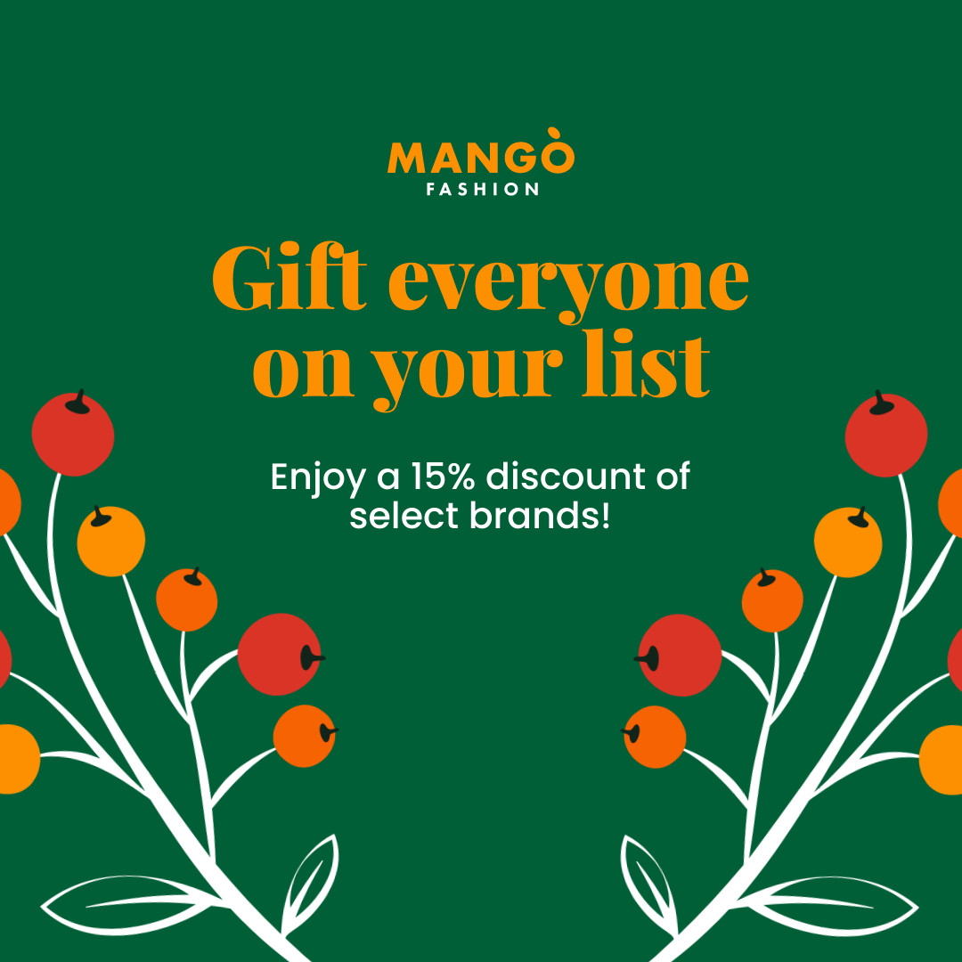 Christmas Gift Discount for Everyone 1080x1080 template