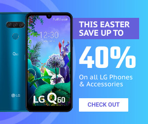 Blue Phone Easter Sale 300x250 template