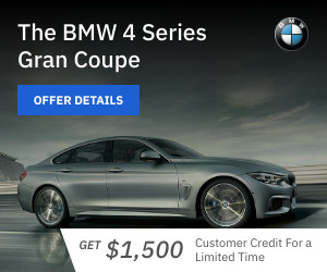 BMW 4 Series Gran Coupe Offer 300x250 template