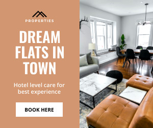 Hotel Experience Dream Flats in Town  300x250 template