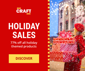 Holiday Themed Product Sales 300x250 template