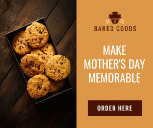 Make Mother's Day Memorable Bakery 300x250 template