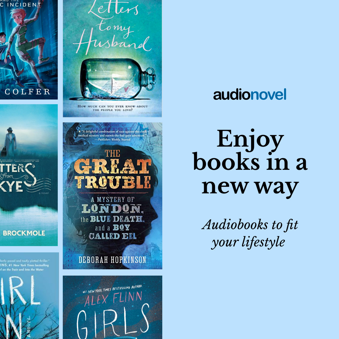 Audiobooks Lifestyle In a New Way 1080x1080 template preview