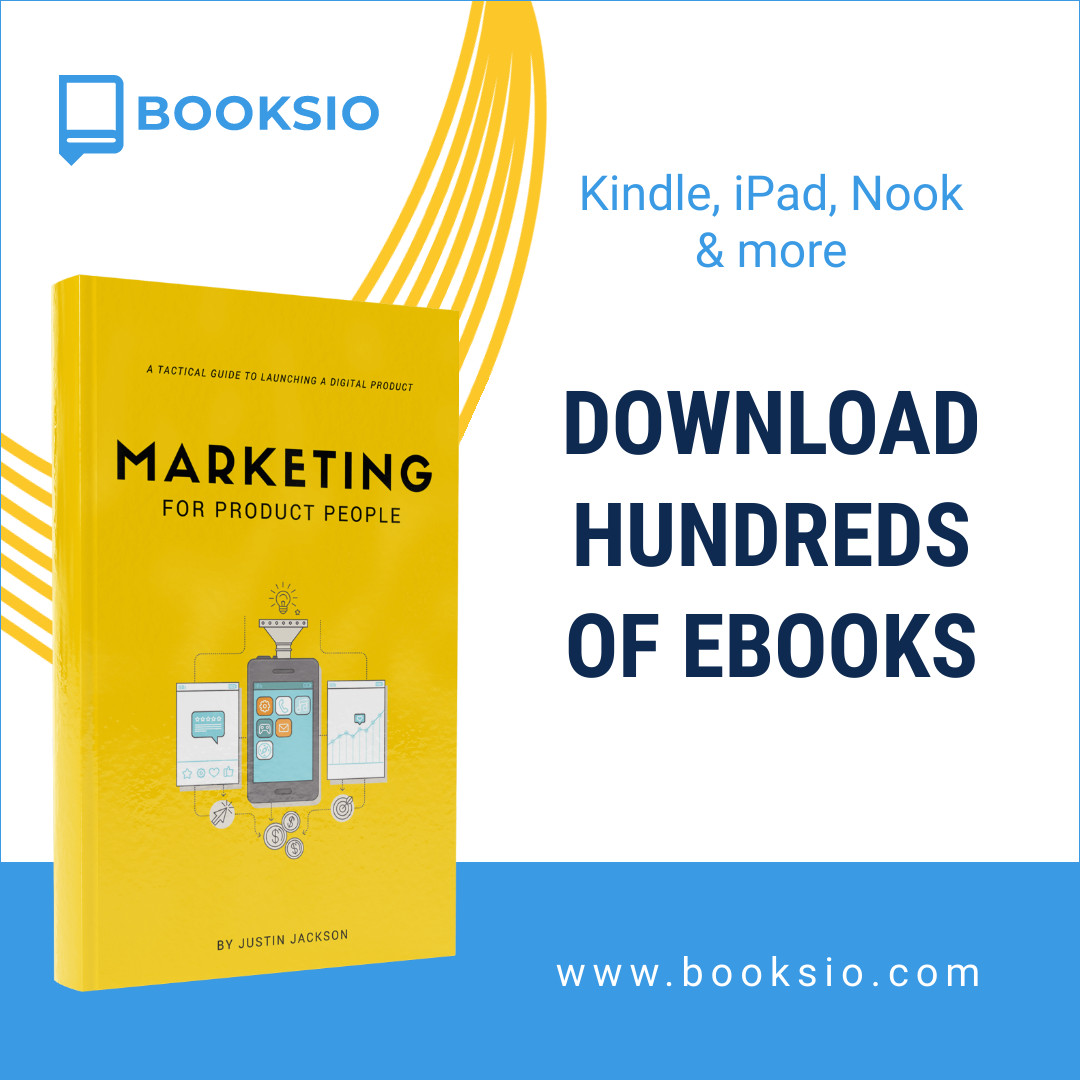 Download Hundreds of Ebooks 1080x1080 template