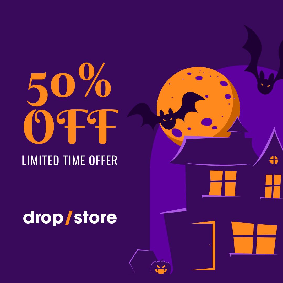 Purple Limited Time Halloween Offer 1080x1080 template