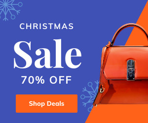 Christmas Sale Ad Template 300x250 template