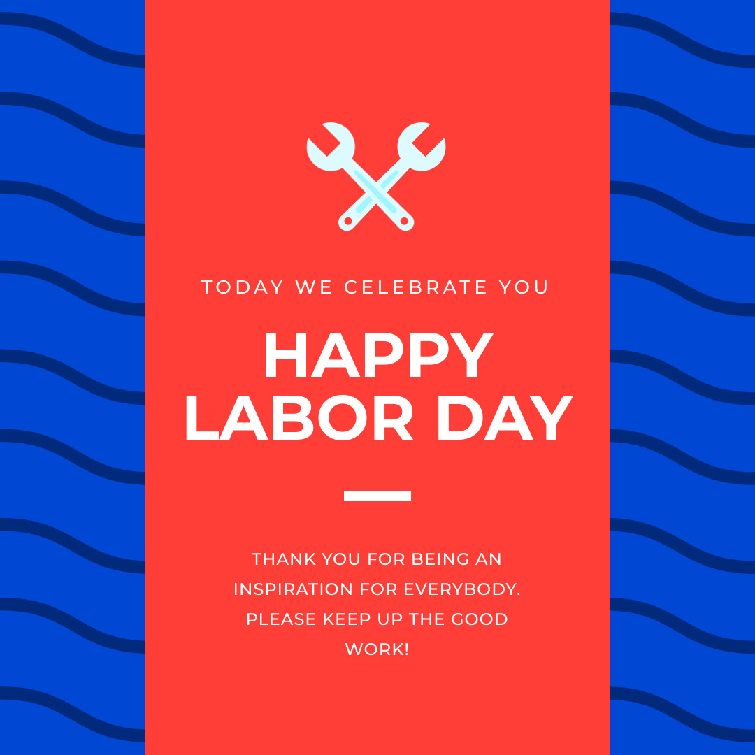 Labor Day Inspiration for Everybody 1080x1080 template preview