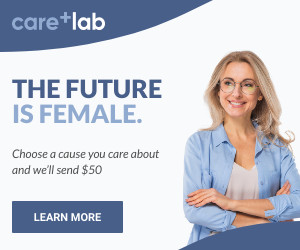 Women's Day The Future is Female 300x250 template