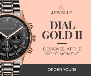 Dial Gold Elegant Watch 300x250 template
